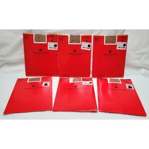 VTG Charles Jourdan 5 Control Top & 1 Ultra Sheer Pantyhose Size C Beige NOS